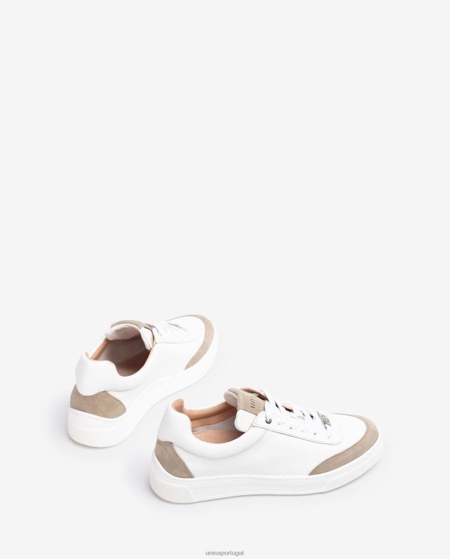 Unisa tênis com biqueira e calcanhar contrastantes mulheres 6V2Z6678 gracioso