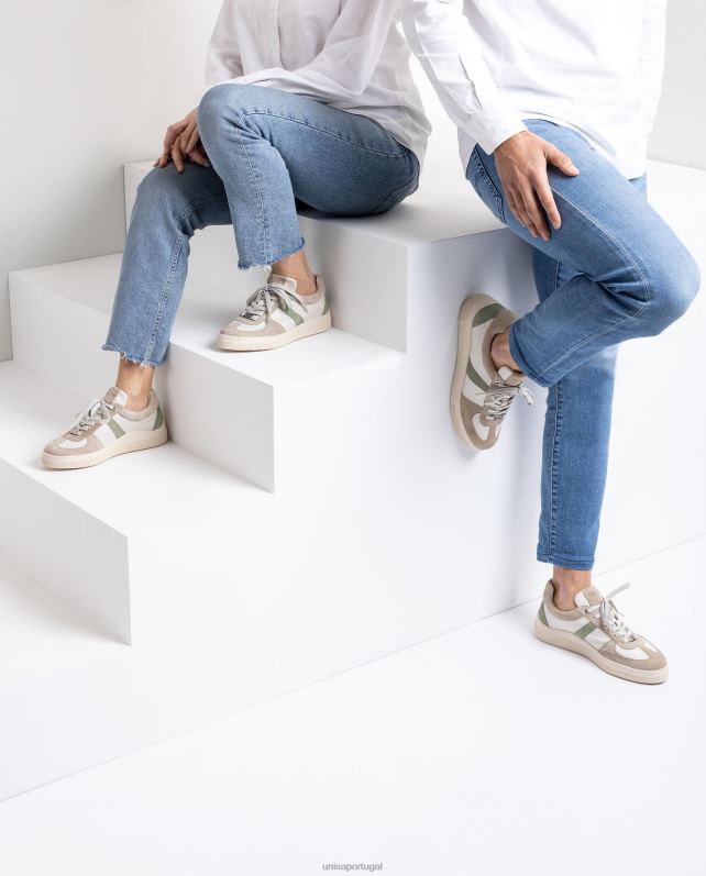 Unisa tênis contraste mulheres 6V2Z6684 branco