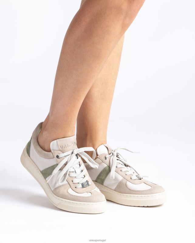 Unisa tênis contraste mulheres 6V2Z6684 branco