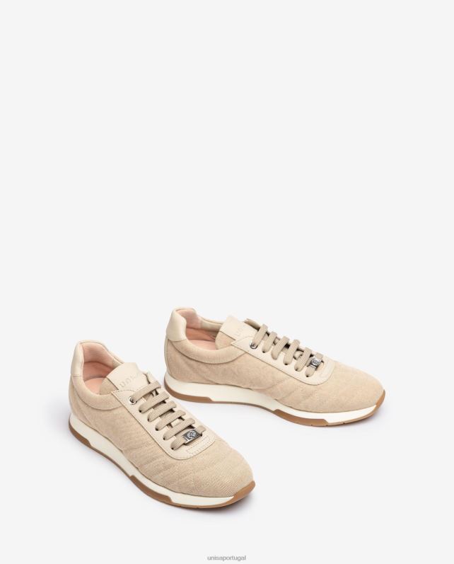 Unisa tênis efeito matelassê mulheres 6V2Z6674 gracioso